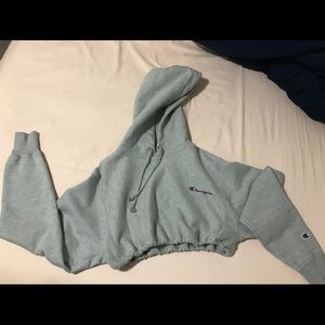 CHAMPION cropped hoodie